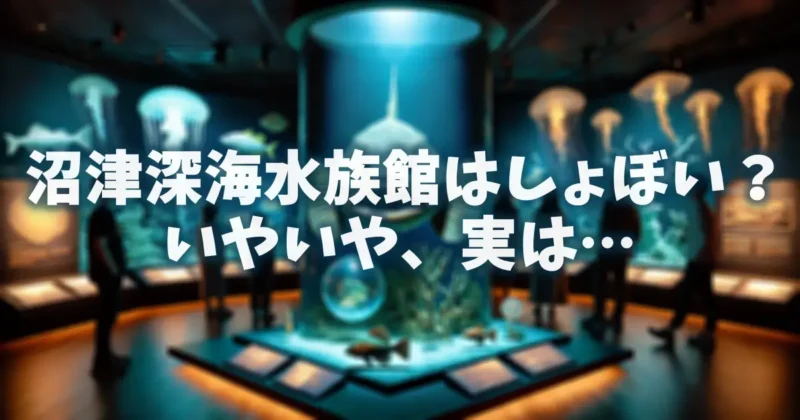 沼津深海水族館はしょぼい？いやいや、実は…